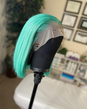 12-INCH BOB LACE FRONT WIG (COLOR OPTIONS AVAILABLE)