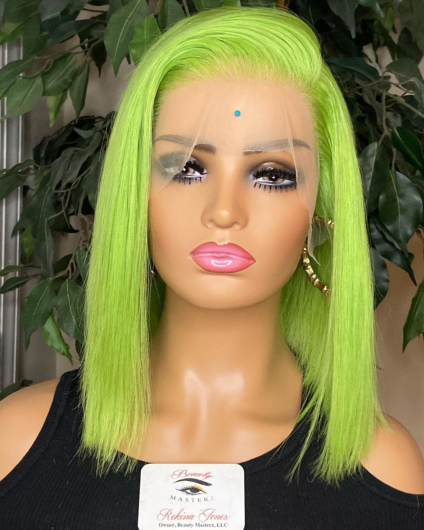 12-INCH BOB LACE FRONT WIG (COLOR OPTIONS AVAILABLE)